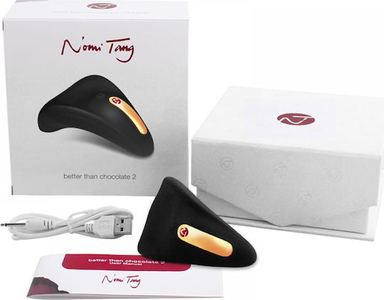 Nomi Tang Better Than Chocolate 2 Mini Κλειτοριδικός Δονητής 8.5cm Black & Gold