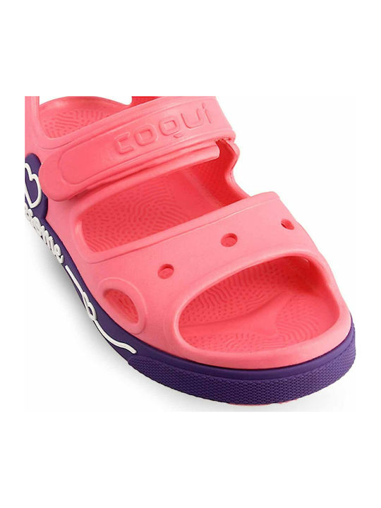 Coqui Yogi Kids Beach Shoes Fuchsia