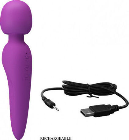 Pretty Love Mered Vibrator Massage 21.5cm Purple