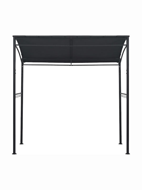 vidaXL Garden Freestanding Gazebo Gray 2.15x1.5cm