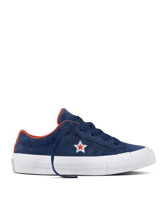 Converse Παιδικά Sneakers One Star OX για Αγόρι Navy Μπλε