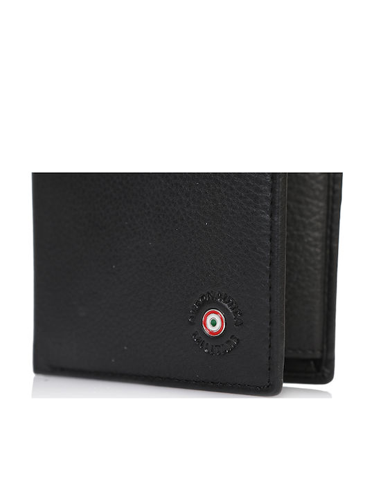 Leather Men's Wallet Classic Black