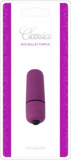 Toyz4lovers Classics Mini Bullet Vibrator Bullet 6cm Purple