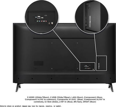 LG Smart Τηλεόραση 60" 4K UHD LED 60UN71006LB (2020) 60UN7100