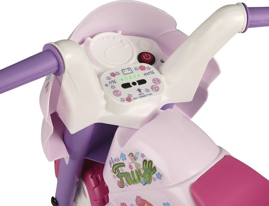 Παιδική Μηχανή Licensed Mini Fairy Ηλεκτροκίνητη 6 Volt Ροζ για 1+ ετών