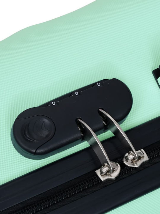 vidaXL vidaXL Hart Türkis Reise Koffer Maximalhöhe 76cm mit 4 Räder Koffer-Set 3 Stück