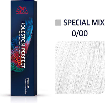 Wella Koleston Perfect Me+ Special Mix Боя за Коса 0/00 Прозрачен Интензивен Естествен 60мл