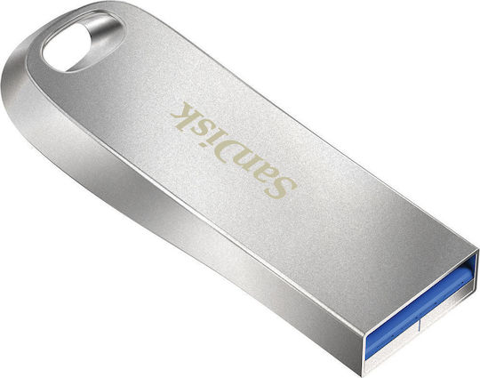 Sandisk Ultra Luxe 128GB USB 3.1 Stick Ασημί