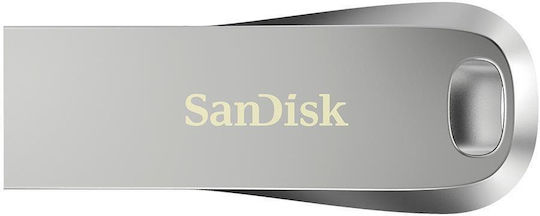 Sandisk Ultra Luxe 128GB USB 3.1 Stick Ασημί