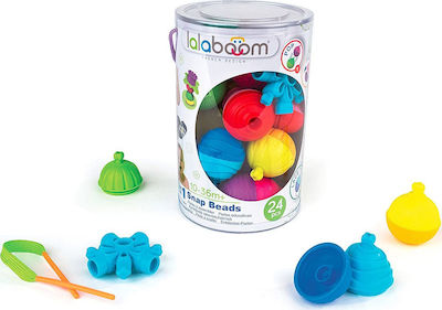 Lalaboom Jucărie pentru Bebeluși Educational Beads 5 in 1 pentru 12++ Luni