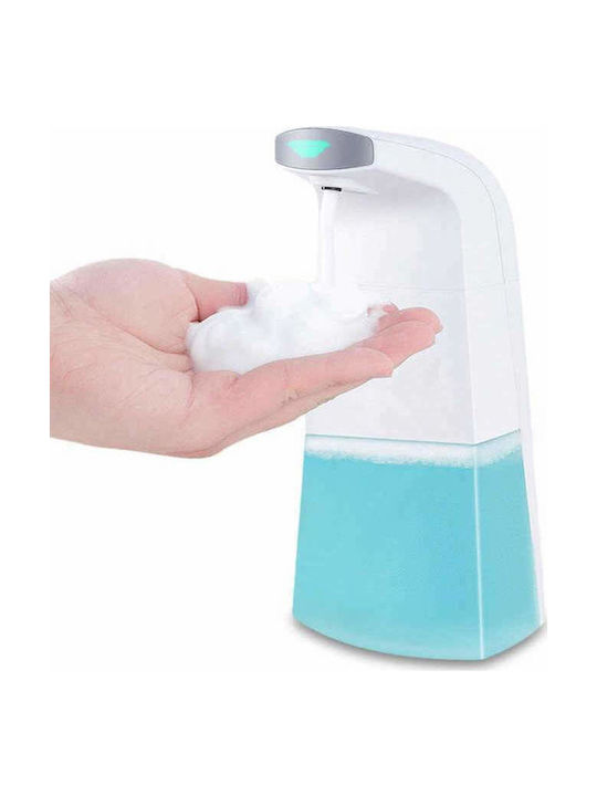 Factory Tabletop Automatic Plastic Foam Dispenser White 250ml