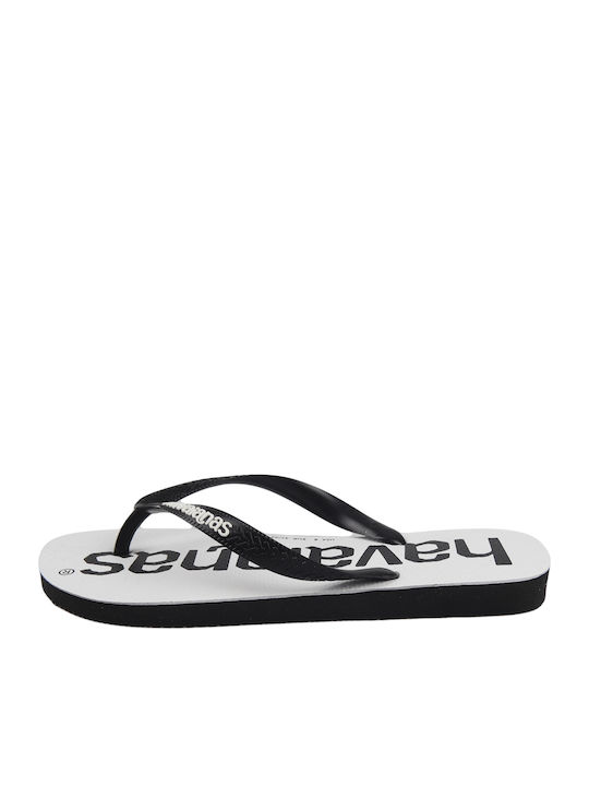 Top Logomania Men's Flip Flops Black
