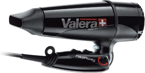 Valera Swiss Light FoldAway 5400T Ionic Professional Hair Dryer 2000W Black