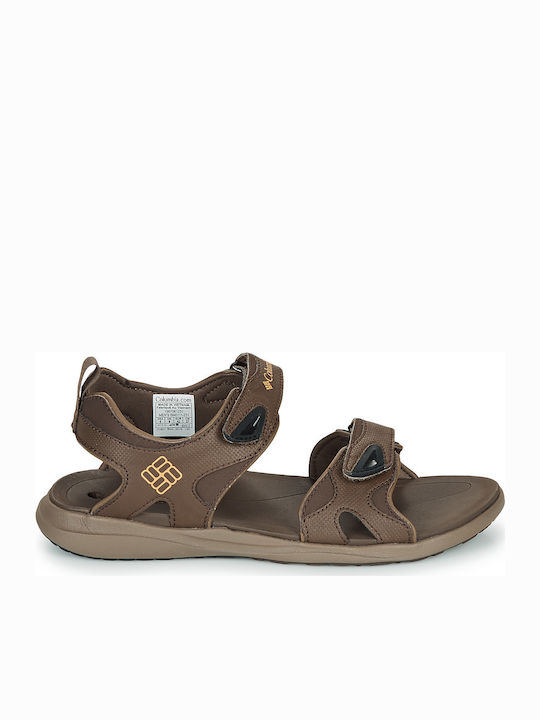 Herrensandalen in Braun Farbe