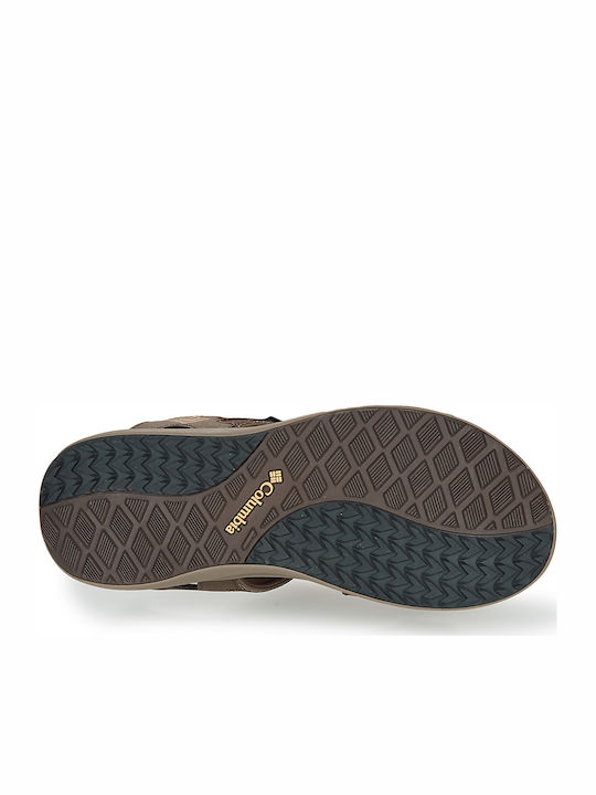 Herrensandalen in Braun Farbe