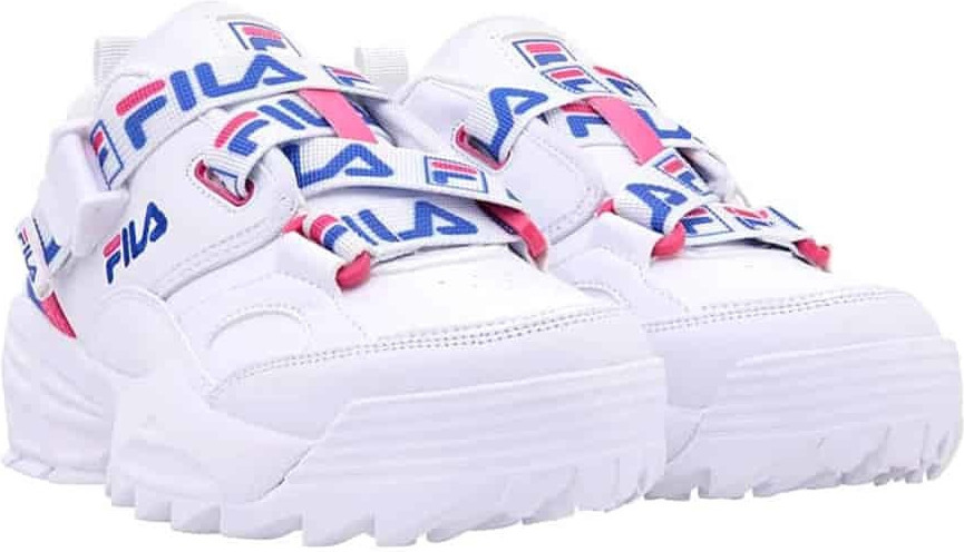 fila fast charge trainer with logo straps in yellow