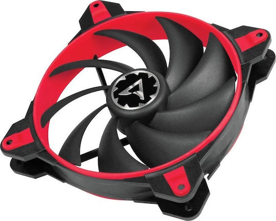 Arctic BioniX F140 Case Fan (1800rpm / 104cfm) Without LED Lighting And 4-Pin PWM Connection Red