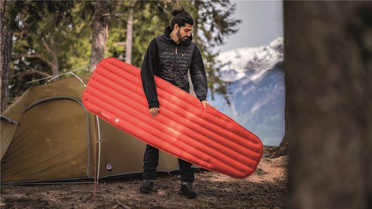 Robens Highcore 80 Auto-umflare Single Substrat Camping 186x Grosime 8cm în culoarea Roșu