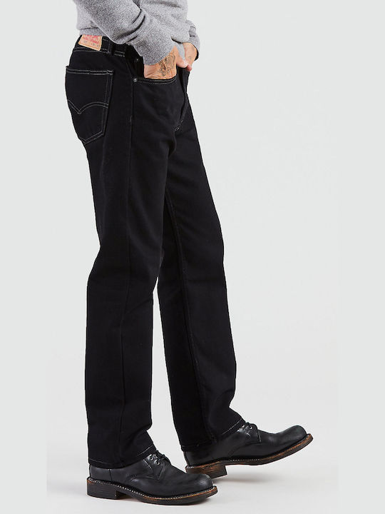 Levi's 505 Men's Denim Pants in Regular Fit Black