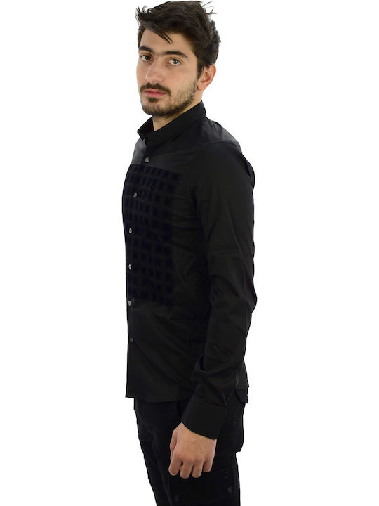Langärmlig Hemd Schwarz