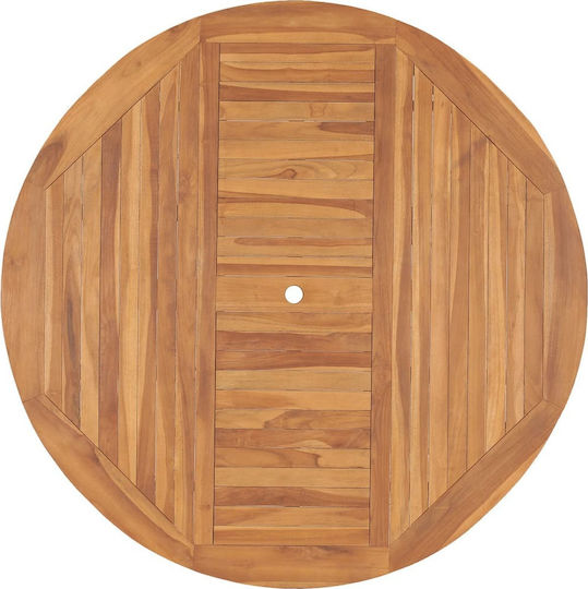 Τραπέζι Εξωτερικού Χώρου από Teak 150x150x76εκ.