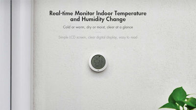 Xiaomi Mi Smart Temperature & Humidity Sensor Indoor Thermometer & Hygrometer Wall Mounted LYWSDCGQ/01ZM