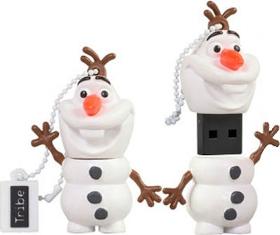 Tribe Frozen Olaf 16GB USB 2.0 Stick Λευκό