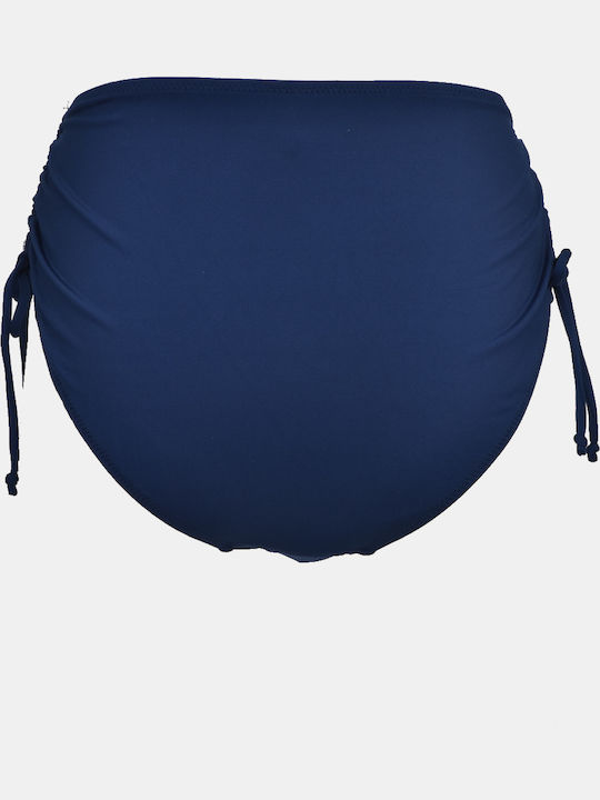 June Bikini Slip with Ties Blue