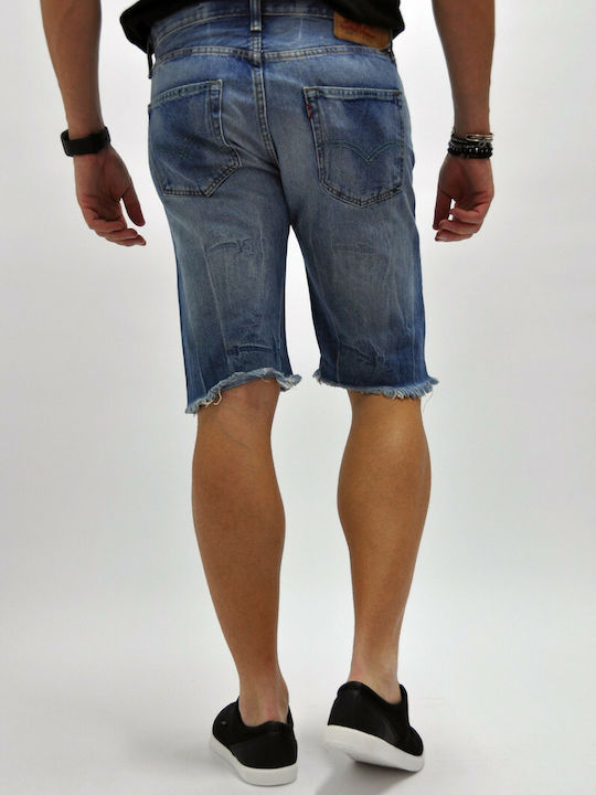 Levi's Herrenshorts Jeans Marineblau