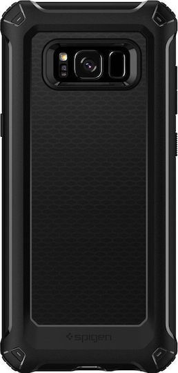 Spigen Rugged Armor Extra Back Cover Σιλικόνης Μαύρο (Galaxy S8+)