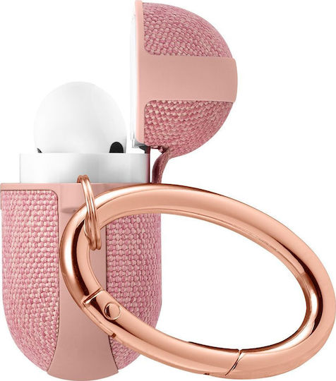 Spigen Urban Fit Silicone Case with Keychain Rose Gold for Apple AirPods Pro