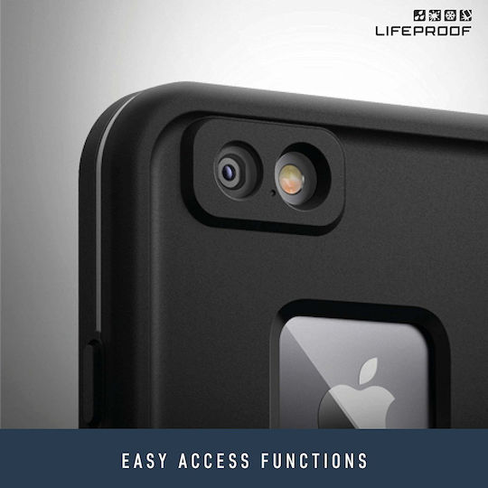 LifeProof Fre Αδιάβροχη 360 Full Cover Πλαστικό Αδιάβροχο Μαύρο (iPhone 8 Plus / 7 Plus)