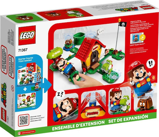 LEGO Super Mario Casa Lui Mario Și Yoshi Pentru 6+ Ani 205 Bucăți