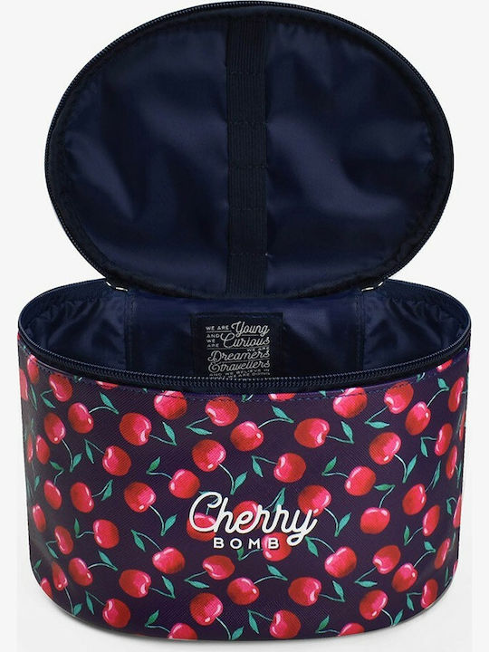 Legami Milano Γυναικείο Νεσεσέρ Hello Beauty Cherry Bomb σε Navy Μπλε χρώμα