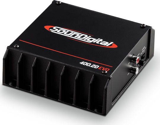SounDigital Ενισχυτής Αυτοκινήτου SD EVO 2 Καναλιών (Κλάση D)