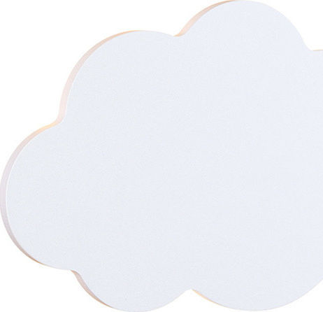 Aca Led Wooden Kids Wall Light Cloud White Aca Led Wooden Kids Wall Light Cloud White