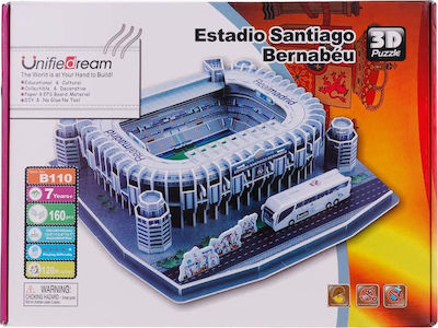 Santago Bernabeu Real Madrid 3D Puzzle 160 Pieces