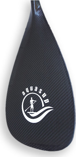 Aquasup Paddel für Sup Kohlefaser Schwarz