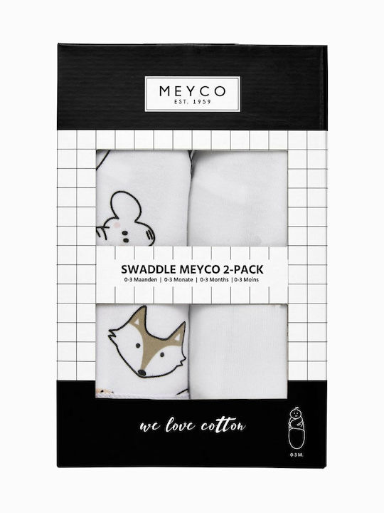 Meyco Winter Blanket Sleeping Bag Swaddle Multicolour