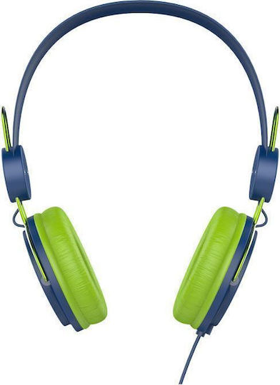 Havit HV-2198d Ενσύρματα On Ear Ακουστικά Μωβ / Πράσινα