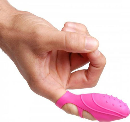 XR Frisky Bang Her Mini Δονητής Δακτύλου 8cm Pink