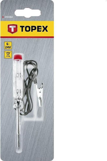 Topex Δοκιμαστικό Κατσαβίδι Μακρύ Σουβλί με Μήκος 140mm