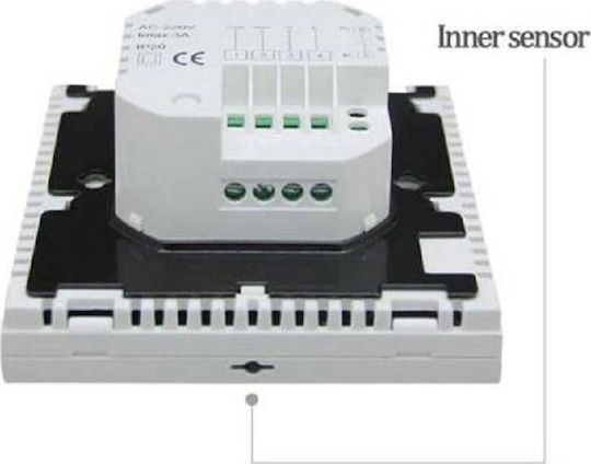 Hysen HY08-1 Digital Termostat Spațiu Inteligent cu Ecran Tactil și Wi-Fi