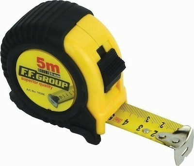 F.F. Group Tape Measure with Auto-Rewind 25mm x 5m