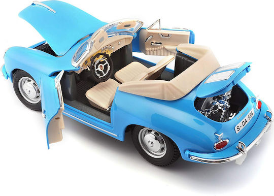 Bburago Porsche 356 Cabriolet 1961 Αυτοκινητάκι 1:18 για 3+ Ετών