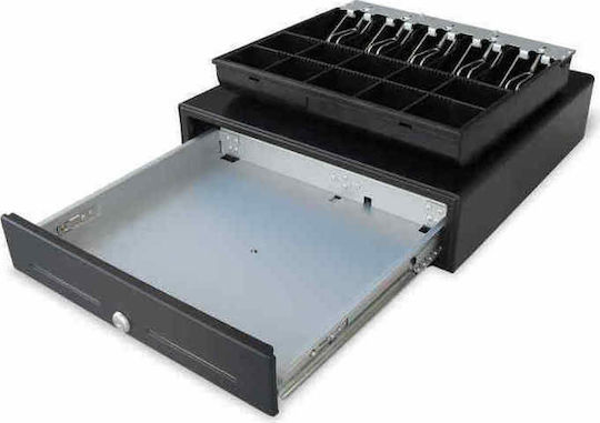 TE Tameiaki Express 505M Cash Drawer Heavy Construction with 8 Coin Slots and 6 Slots for Bills 41x41x10cm