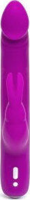 Happy Rabbit Realistic Slim Vibrator Kaninchen 22.8cm Purple