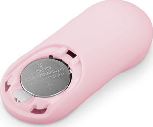 Luv Egg Rechargeable with Remote Control Mini Δονητής Egg με Απομακρυσμένο Έλεγχο 7cm Pink