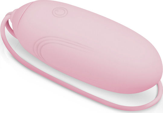 Luv Egg Rechargeable with Remote Control Mini Δονητής Egg με Απομακρυσμένο Έλεγχο 7cm Pink