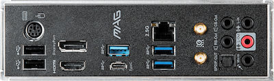 MSI MAG B460M Mortar WiFi Motherboard Micro ATX με Intel 1200 Socket